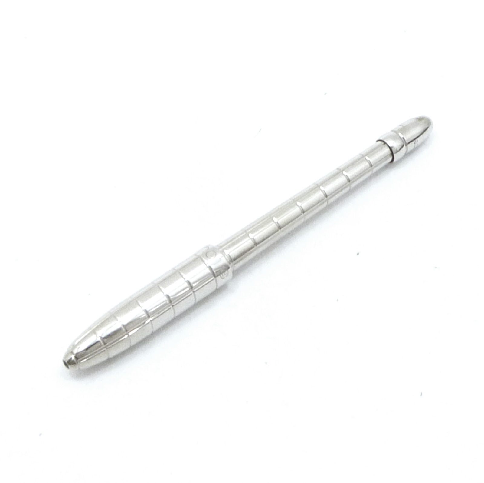 ルイヴィトン スティロ・アジェンダ PM 黒インク ボールペン B00374 シルバー 真鍮